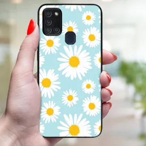 MY ART Ochranný obal pre Samsung Galaxy A21s CAMOMILE (124)