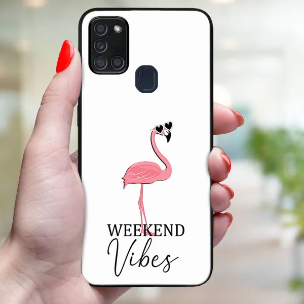 MY ART Ochranný obal pre Samsung Galaxy A21s VIBES (128)