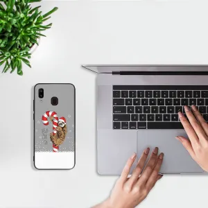 MY ART Obal s vianočným dizajnom Samsung Galaxy A20e CANDY (076)