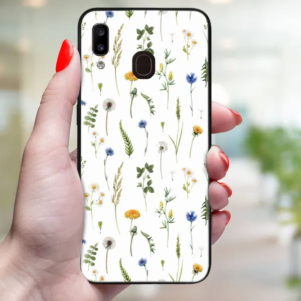 MY ART Ochranný obal pre Samsung Galaxy A20e WILDFLOWER (153)