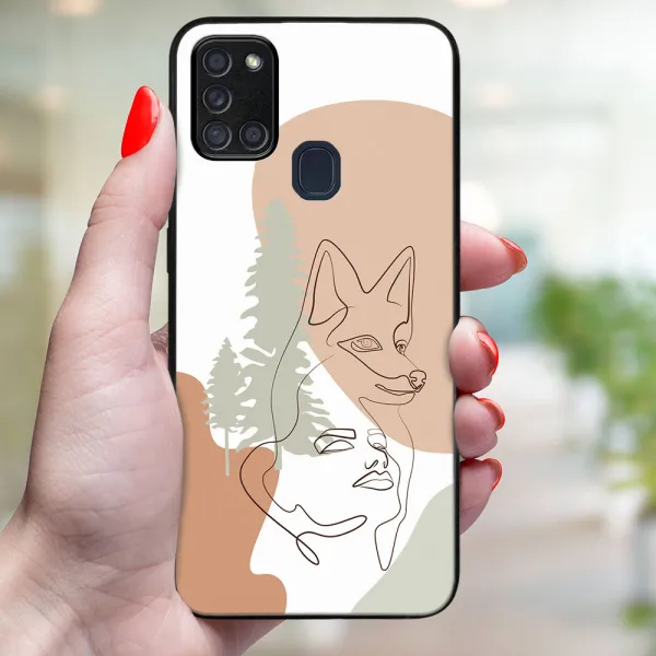 MY ART Ochranný obal pre Samsung Galaxy A21s FOX (191)