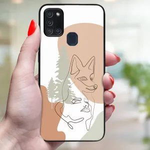 MY ART Ochranný obal pre Samsung Galaxy A21s FOX (191)
