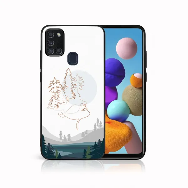 MY ART Ochranný obal pre Samsung Galaxy A21s LAKE (192)