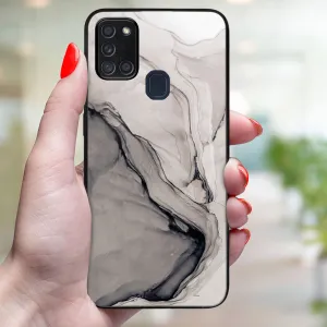 MY ART Ochranný obal pre Samsung Galaxy A21s BLACK INK (146)