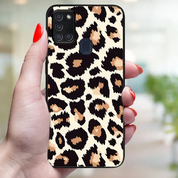 MY ART Ochranný obal pre Samsung Galaxy A21s LEOPARD PRINT (238)