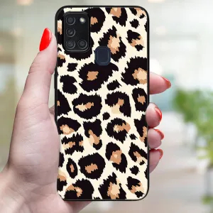 MY ART Ochranný obal pre Samsung Galaxy A21s LEOPARD PRINT (238)