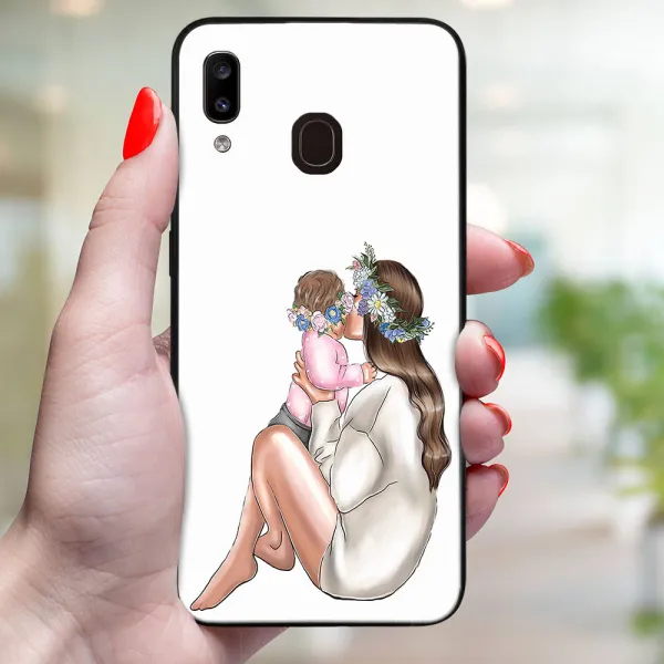 MY ART Ochranný obal pre Samsung Galaxy A20e BABY GIRL (111)
