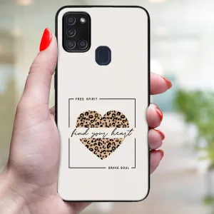 MY ART Ochranný obal pre Samsung Galaxy A21s WILD HEART (241)