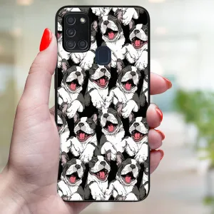MY ART Ochranný obal pre Samsung Galaxy A21s DOG (179)