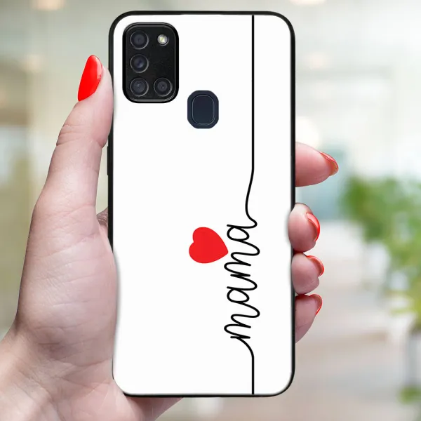 MY ART Ochranný obal pre Samsung Galaxy A21s MAMA (200)