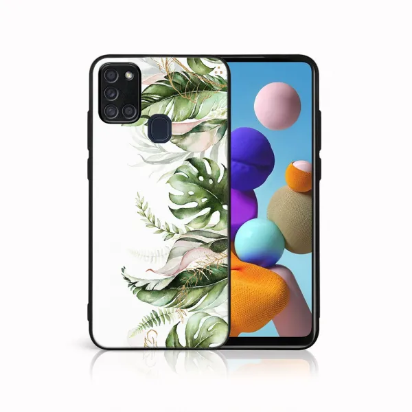 MY ART Ochranný obal pre Samsung Galaxy A21s TROPICAL (154)