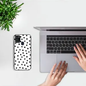 MY ART Ochranný obal pre Samsung Galaxy A21s DOTS (168)