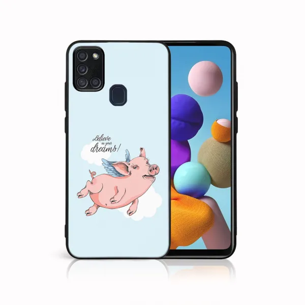 MY ART Ochranný obal pre Samsung Galaxy A21s PIG (186)
