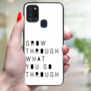MY ART Ochranný obal pre Samsung Galaxy A21s GROW (170)