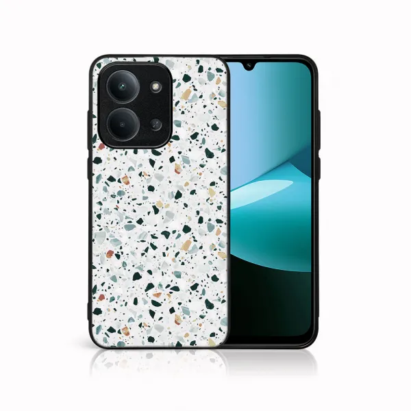 MY ART Ochranný kryt pre Xiaomi Redmi 15C / Redmi 15C 5G GREY TERRAZZO (163)