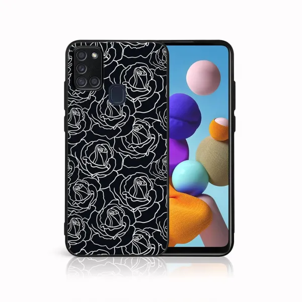 MY ART Ochranný obal pre Samsung Galaxy A21s ROSES (172)