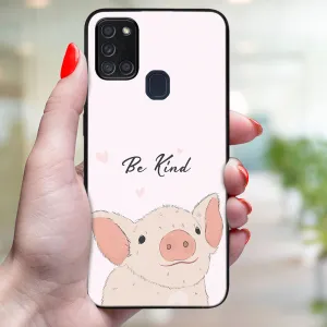 MY ART Ochranný obal pre Samsung Galaxy A21s BE KIND (190)