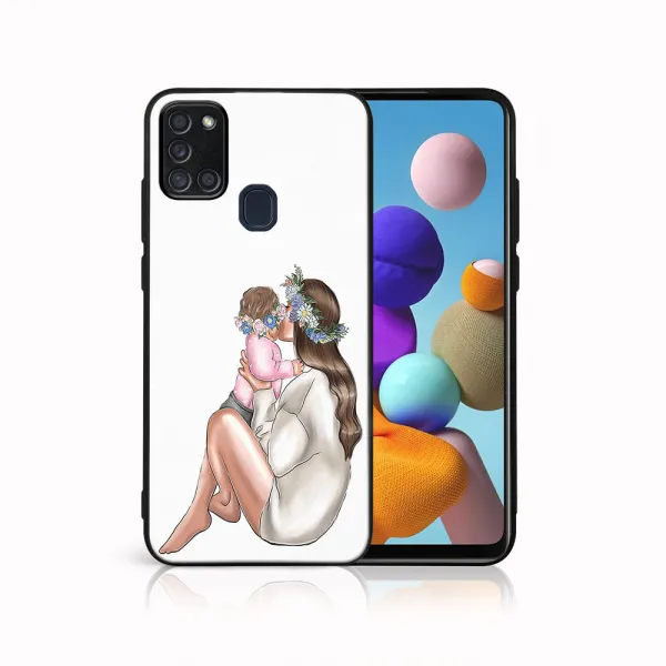 MY ART Ochranný obal pre Samsung Galaxy A21s BABY GIRL (111)