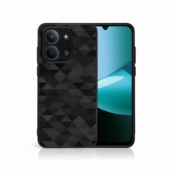 MY ART Ochranný kryt pre Xiaomi Redmi 15C / Redmi 15C 5G BLACK TRIANGLES (232)
