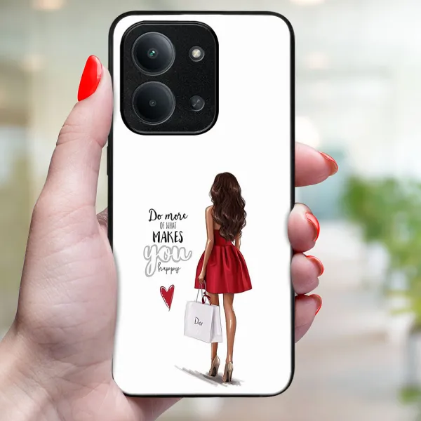 MY ART Ochranný kryt pre Xiaomi Redmi 15C / Redmi 15C 5G RED DRESS (137)
