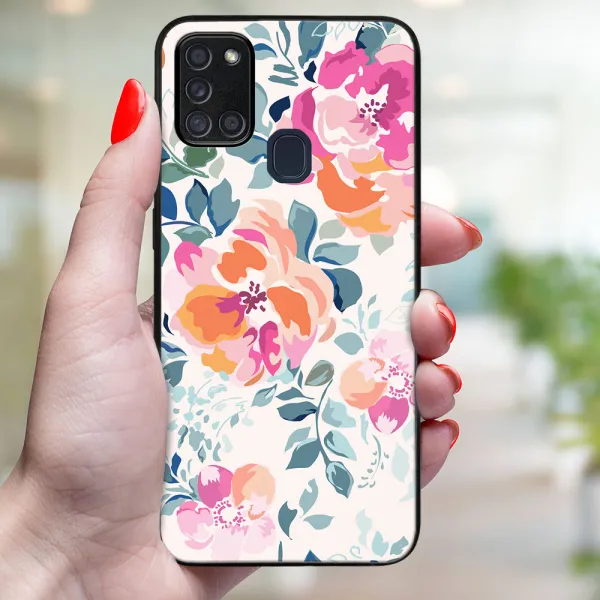 MY ART Ochranný obal pre Samsung Galaxy A21s BLOSSOM (160)
