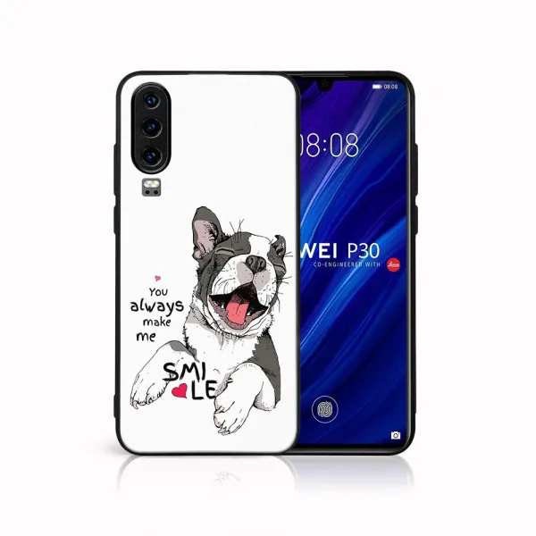 MY ART Ochranný obal pre Huawei P30 SMILE (189)