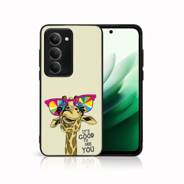 MY ART Ochranný kryt pre Xiaomi Redmi 15 / Redmi 15 5G GIRAFFE (180)
