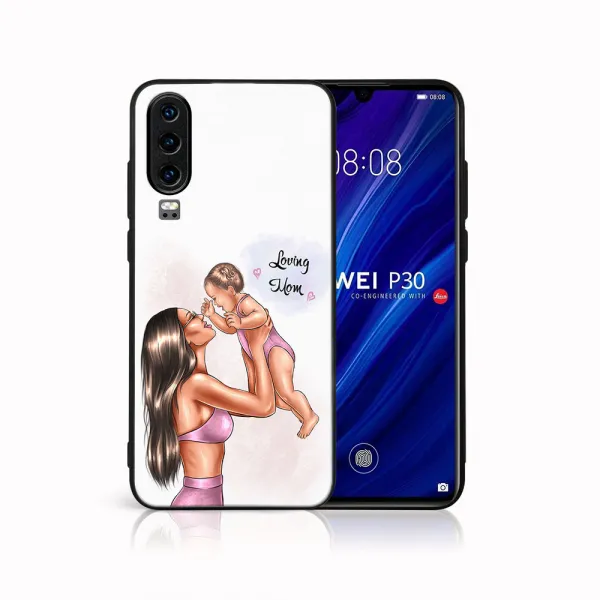 MY ART Ochranný obal pre Huawei P30 LOVING MOM (115)