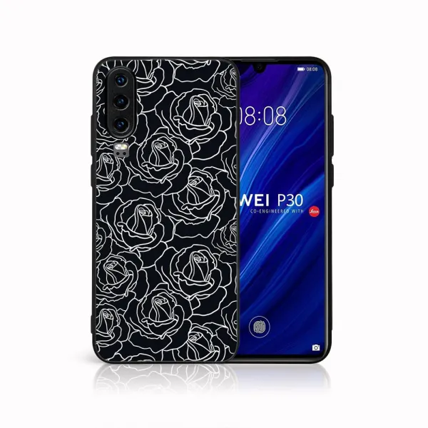 MY ART Ochranný obal pre Huawei P30 ROSES (172)