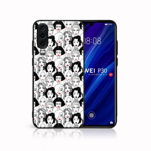 MY ART Ochranný obal pre Huawei P30 LIPSTICK (174)