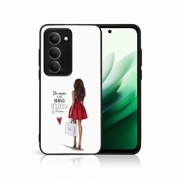 MY ART Ochranný kryt pre Xiaomi Redmi 15 / Redmi 15 5G RED DRESS (137)