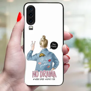 MY ART Ochranný obal pre Huawei P30 NO DRAMA (138)