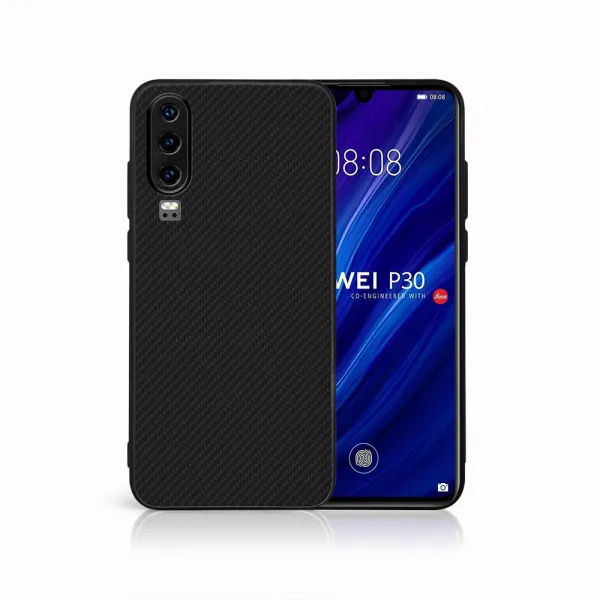 MY ART Ochranný obal pre Huawei P30 CARBON (231)