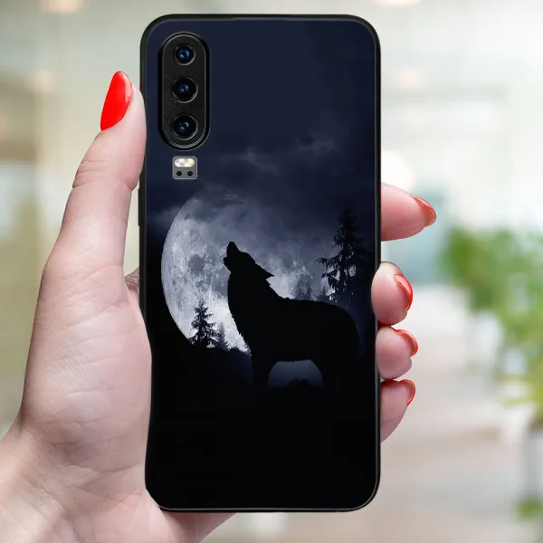 MY ART Ochranný obal pre Huawei P30 WOLF (247)