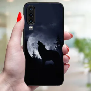 MY ART Ochranný obal pre Huawei P30 WOLF (247)