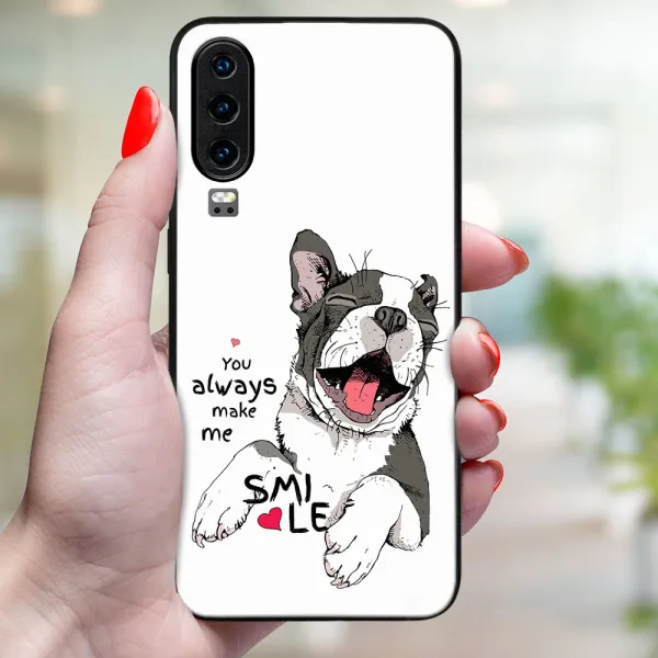 MY ART Ochranný obal pre Huawei P30 SMILE (189)