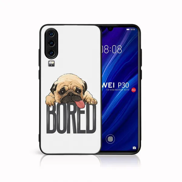 MY ART Ochranný obal pre Huawei P30 BORED (178)