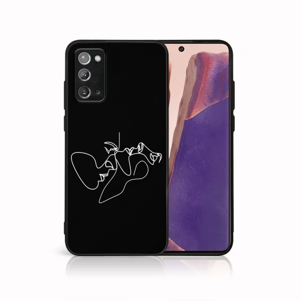 MY ART Ochranný obal pre Samsung Galaxy Note 20 FACES (196)