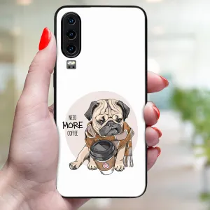 MY ART Ochranný obal pre Huawei P30 MORE COFFEE (184)