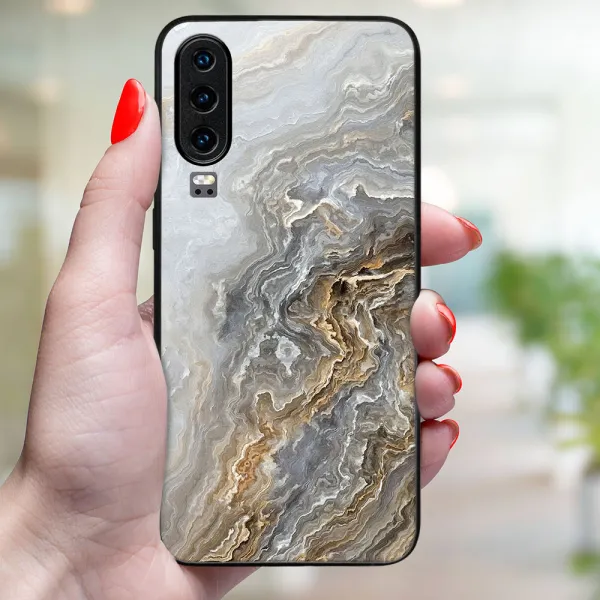 MY ART Ochranný obal pre Huawei P30 BEIGE (151)