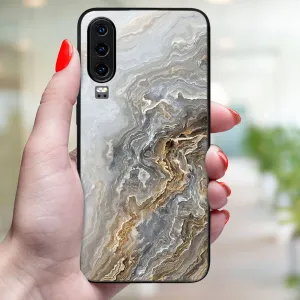 MY ART Ochranný obal pre Huawei P30 BEIGE (151)