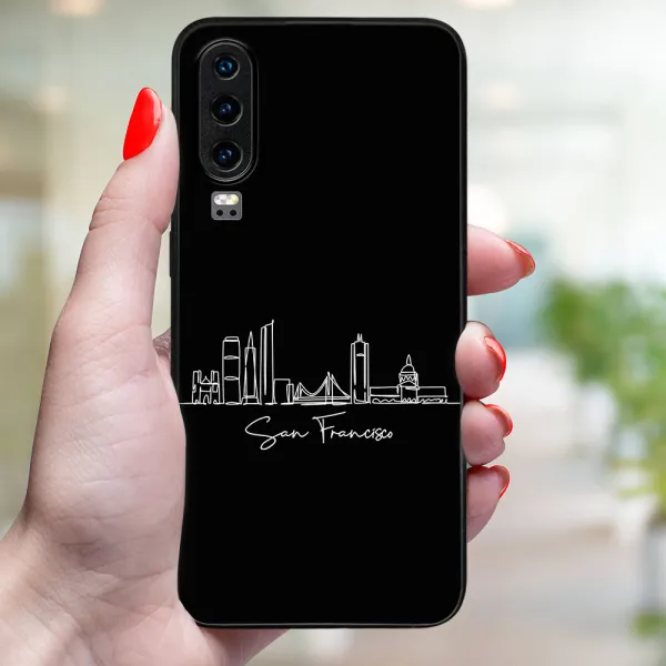 MY ART Ochranný obal pre Huawei P30 SAN FRANCISCO (212)
