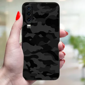 MY ART Ochranný obal pre Huawei P30 BLACK CAMO (234)