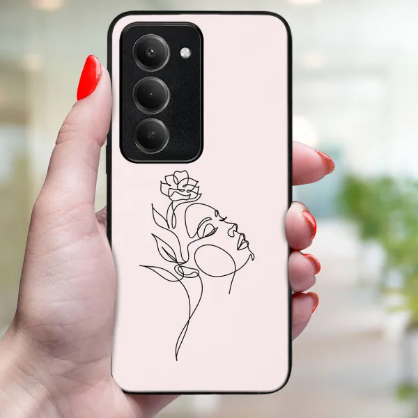 MY ART Ochranný kryt pre Xiaomi Redmi 15 / Redmi 15 5G ROSE GIRL (198)