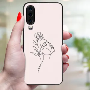 MY ART Ochranný kryt pre Huawei P30 ROSE GIRL (198)