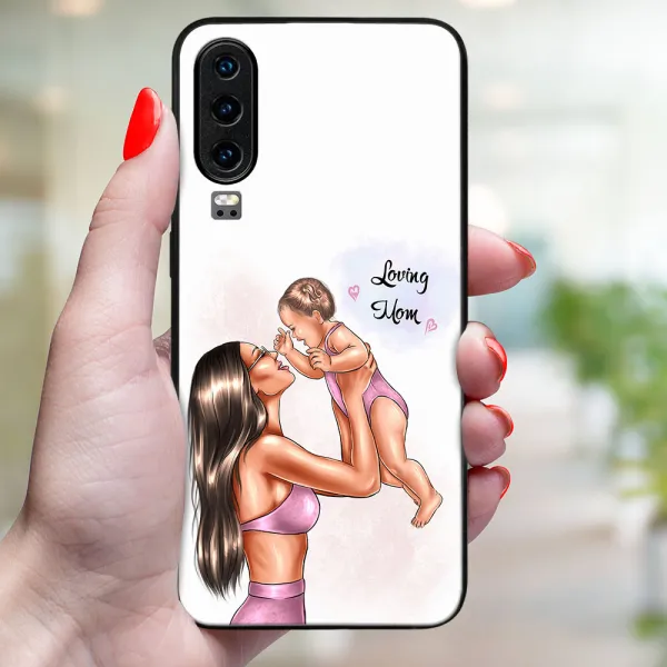 MY ART Ochranný obal pre Huawei P30 LOVING MOM (115)