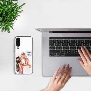 MY ART Ochranný obal pre Huawei P30 LOVING MOM (115)