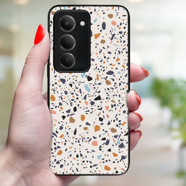 MY ART Ochranný kryt pre Xiaomi Redmi 15 / Redmi 15 5G BEIGE TERRAZZO (162)