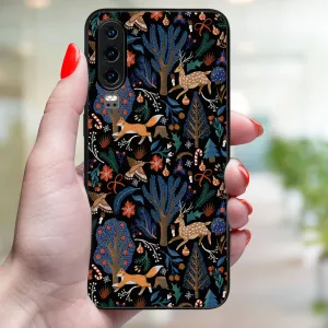 MY ART Obal s vianočným dizajnom Huawei P30 WINTER (071)