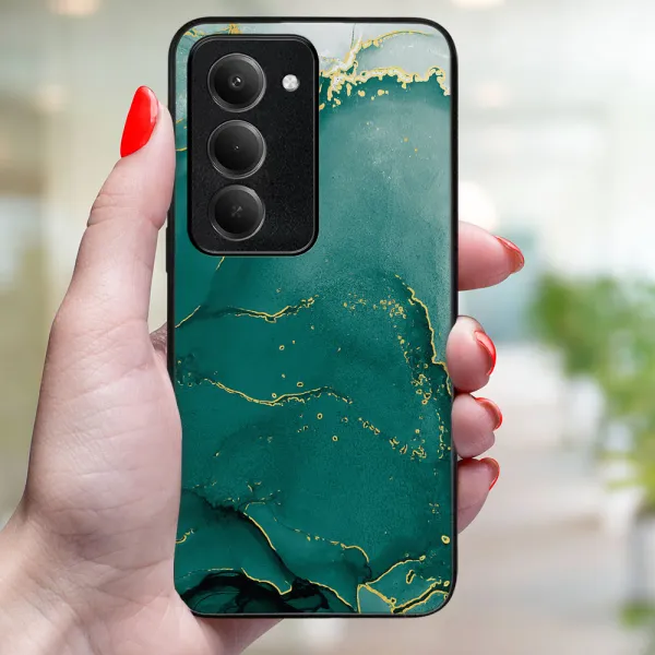 MY ART Ochranný kryt pre Xiaomi Redmi 15 / Redmi 15 5G GREEN MARBLE (145)
